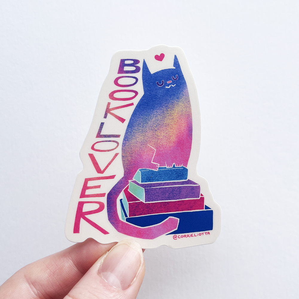 Sticker: Book Lover