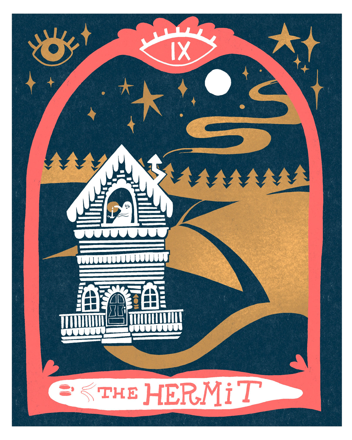 The Hermit Art Print