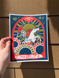 The Sun Screen Print