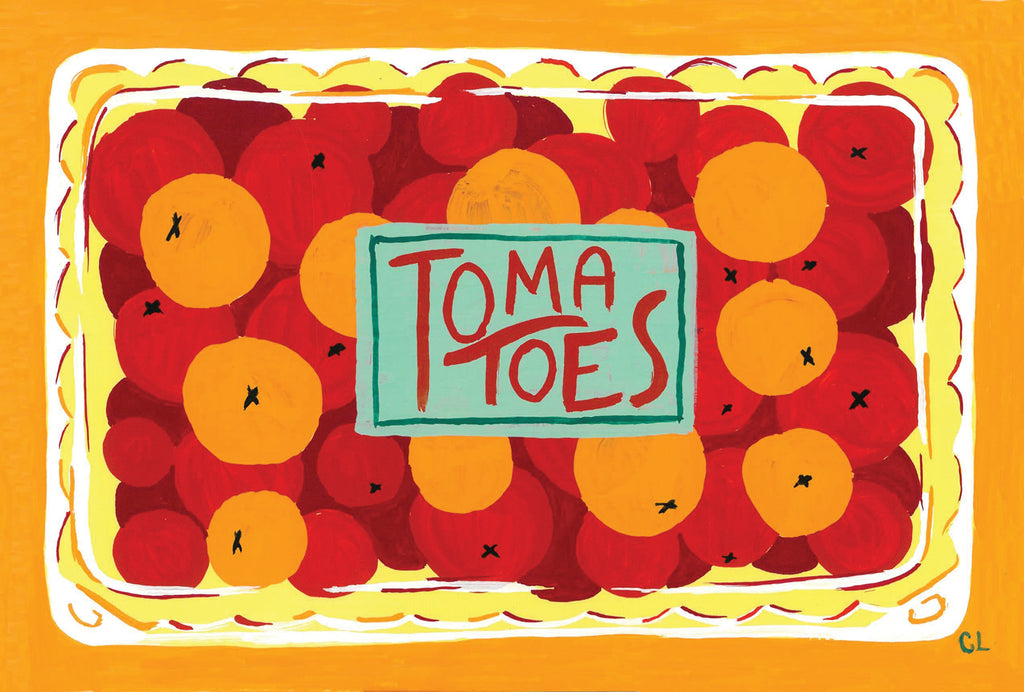 Postcard: Tomatoes