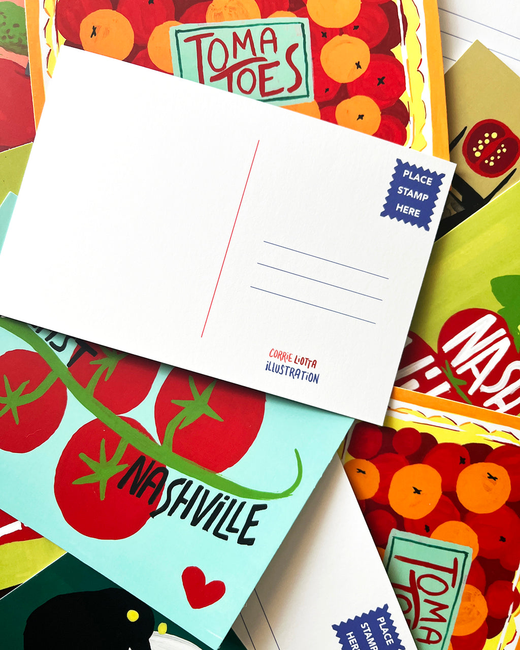 Postcard: Tomatoes
